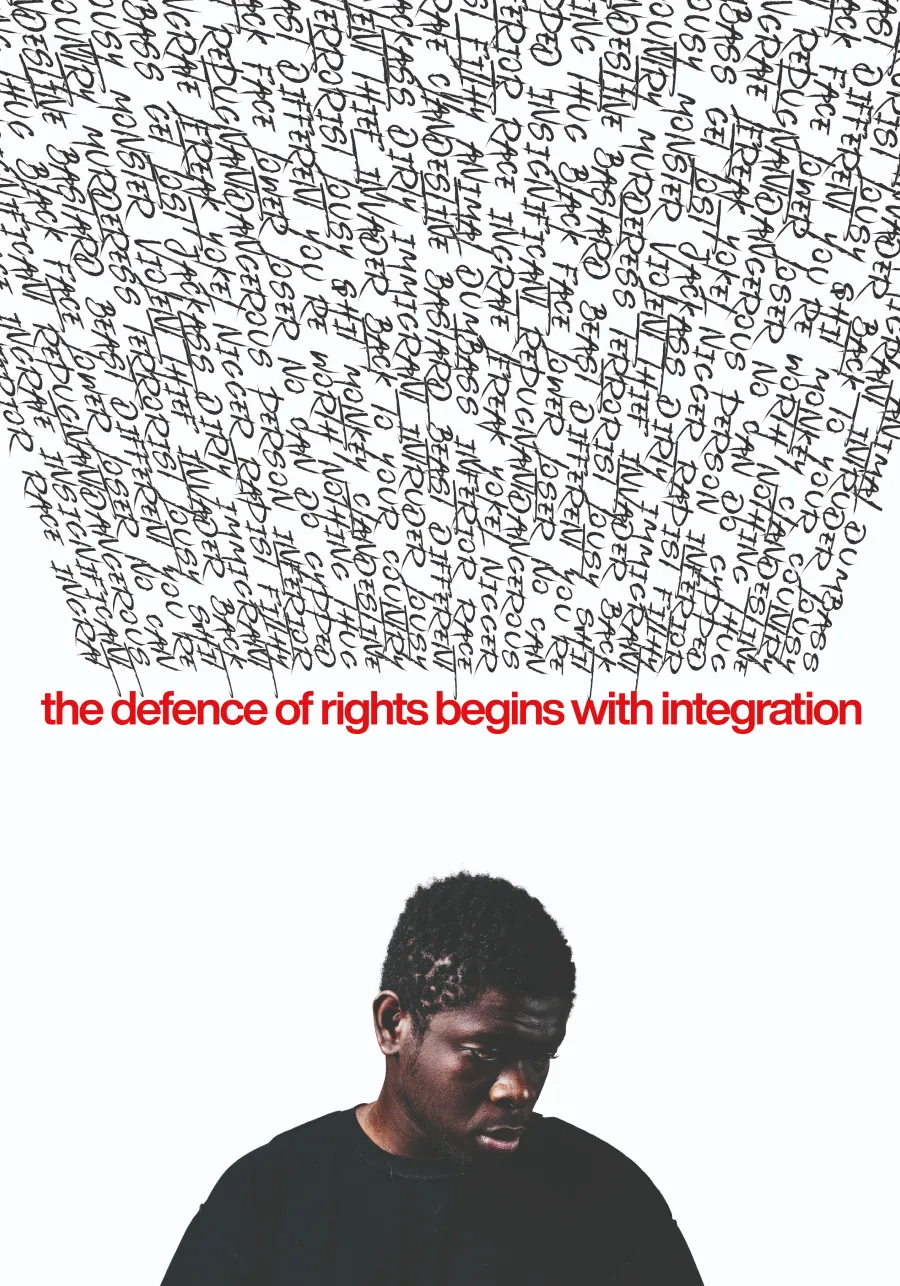 Poster against raccism by Danilo De Marco