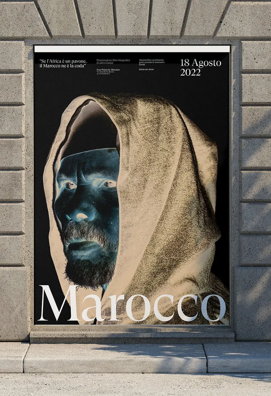 Marocco - photography book design